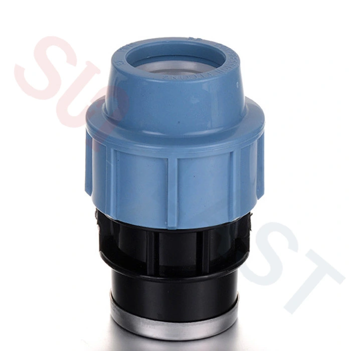 HDPE COMPRESSION FEMALE ADAPTOR 3/4" (FISH COMP)