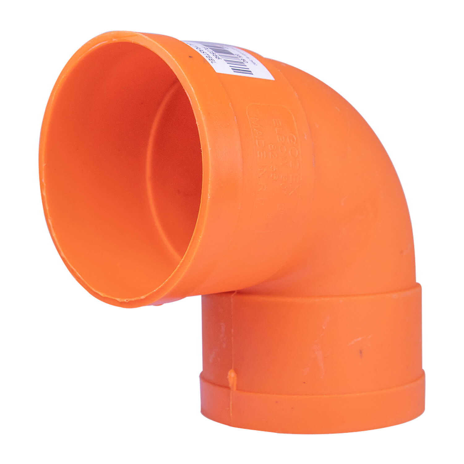 PVC ELBOW90 04IN ORANGE BIO