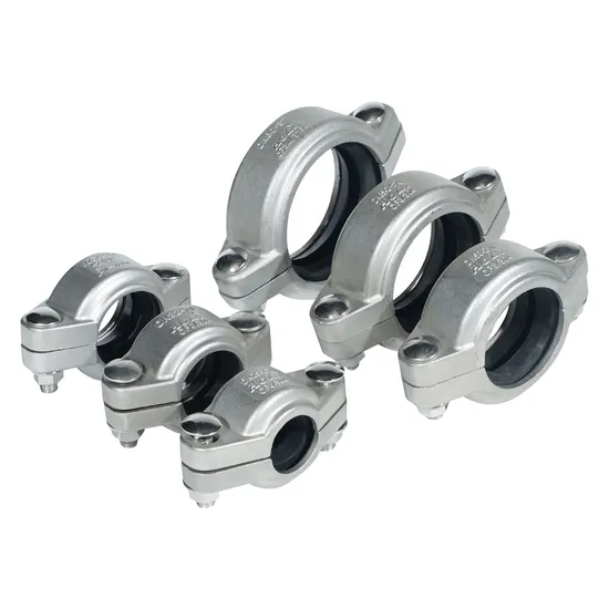 STAINLESS STEEL MECHANICAL COUPLING 02IN